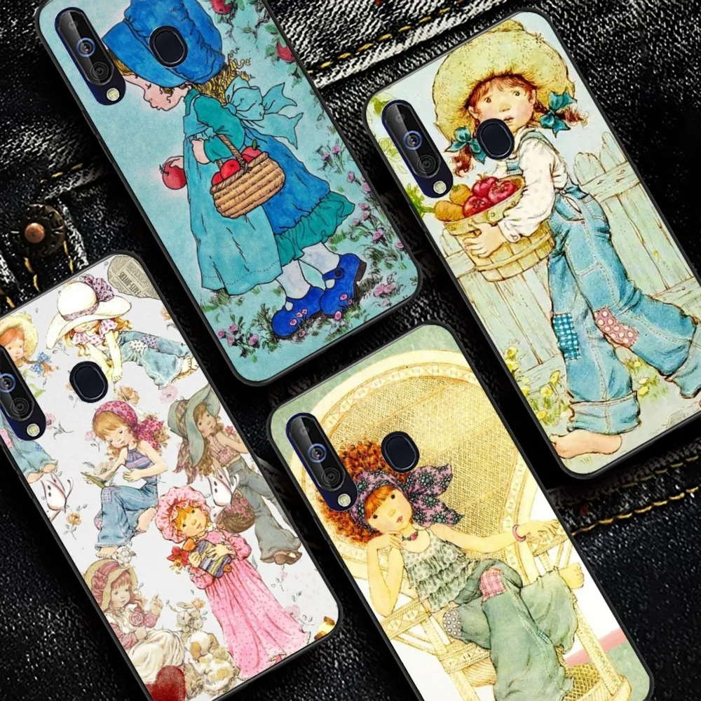 

Sarah Kay Girls Phone Case For Samsung A 10 11 12 13 20 21 22 30 31 32 40 51 52 53 70 71 72 73 91 13 Shell