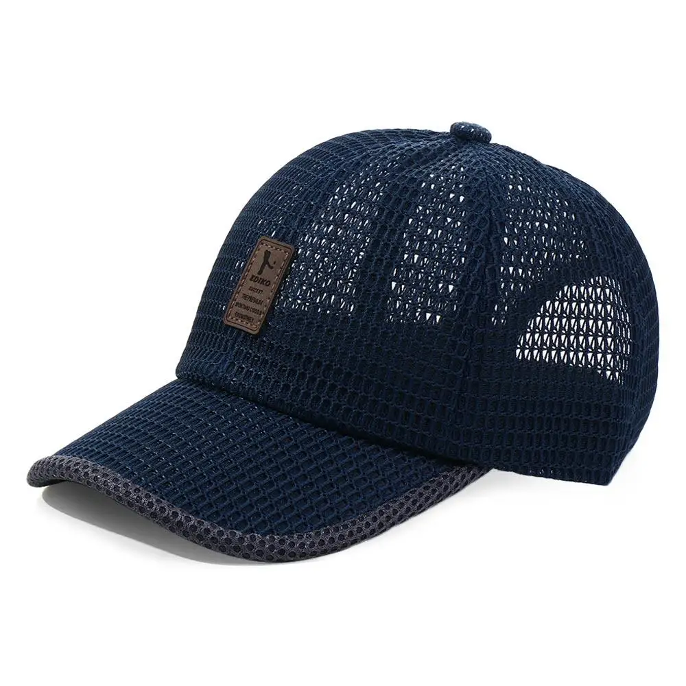 

Waterproof Cotton Outdoor Space Sun Hat Baseball Cap Mesh Snapback Hats
