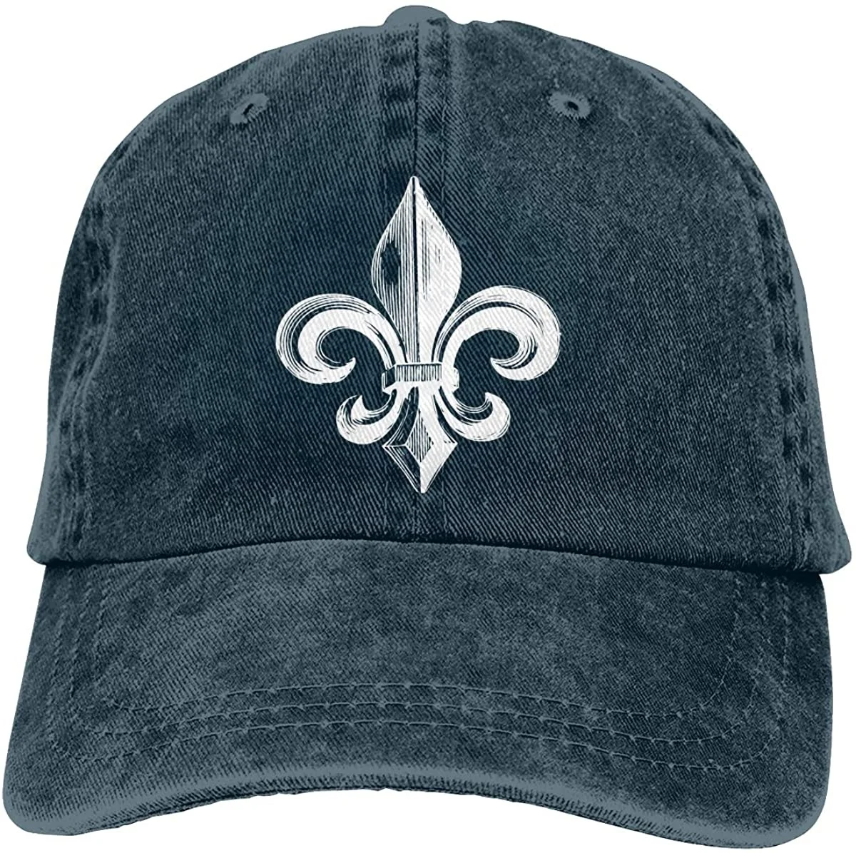 Vintage Fleur De Lis Unisex Trucker Hats Dad Baseball Hats Driver Cap