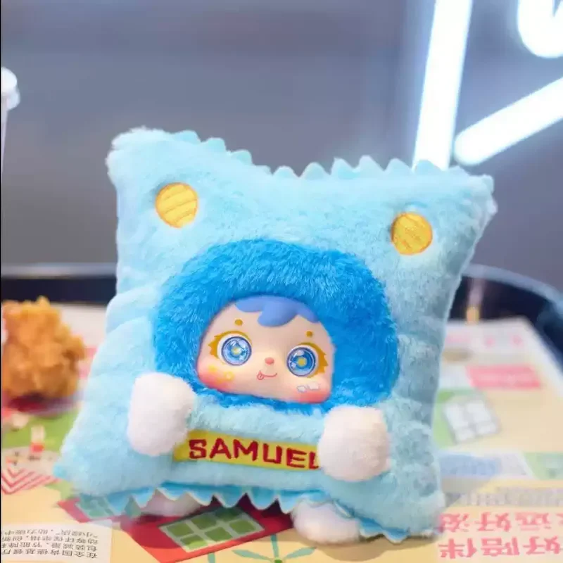 100% الأصلي الجديد صموئيل المقلية الروبيان سلسلة مفاجأة صندوق أعمى الفينيل أفخم قلادة هدية عيد ميلاد جمع دمية #5