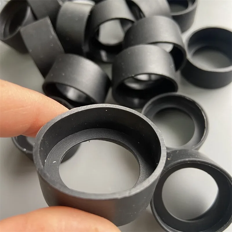 2PCS Rubber Eyepiece Foldable Eye Cups for 32-34mm Microscope Binoculars Eyerphone Tools