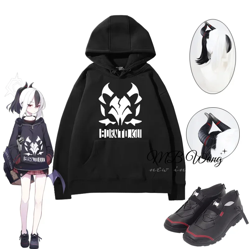 Disfraz de Cosplay de Onikata Kayoko, zapatos de juego de rol, botas, traje de fiesta de Halloween, Carnaval y Navidad, accesorio de peluca personalizado, Blue Archive