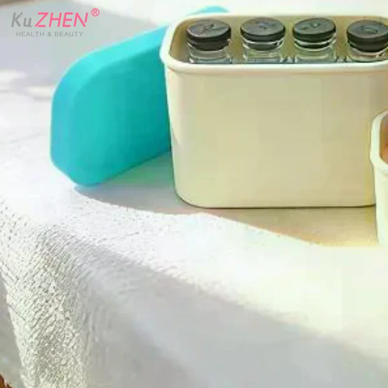 8/10Slot Insulin Vial Carrying Case Peptide Vial Travel Hard Shell Storage Box For 3/10ml Vial Diabetic Supply