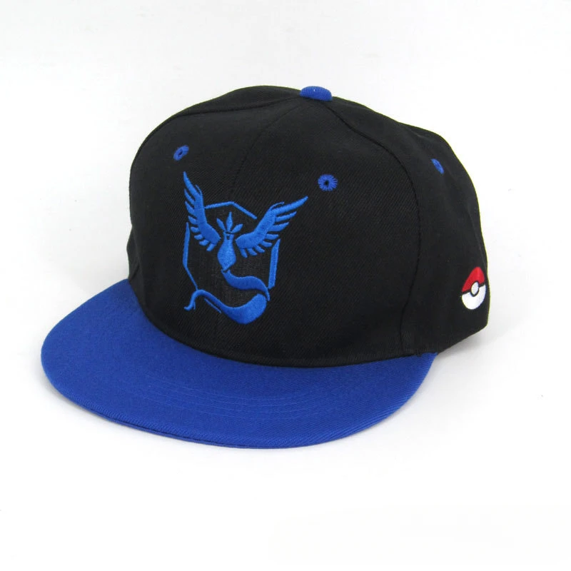 Berretti da baseball anime alla moda Donna Uomo Pokemon Ricamo Cappelli sportivi hip-hop piatti Cappelli resistenti al sole per cartoni animati per adulti Regali