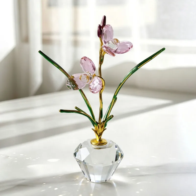 Creative Orchid Decorations Living Room Bedroom Desktop Decorations Holiday and Home Gifts