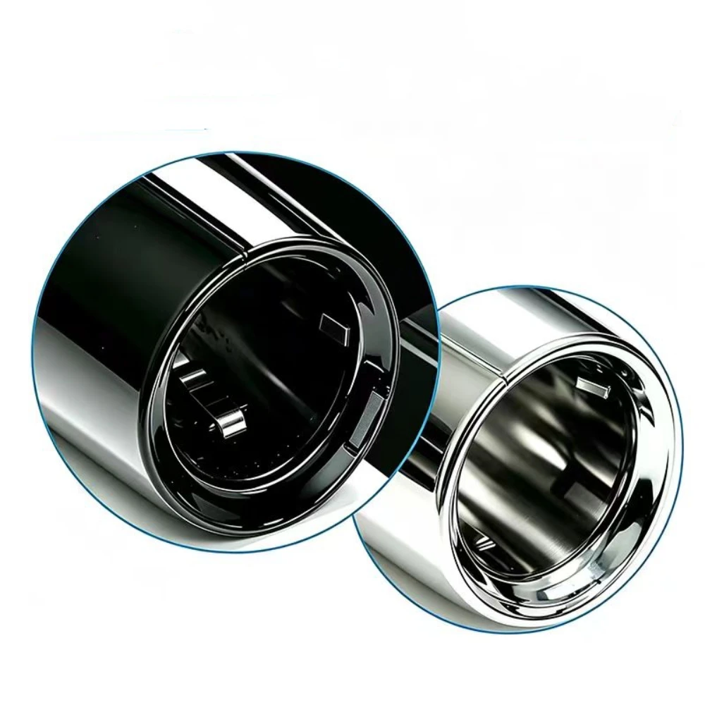 For BMW 3 Series G20 G21 2019-2026 320i 320d 330i 330e OEM Style Exhaust Tip Cover Tailpipe Trim Round Outlet view 4