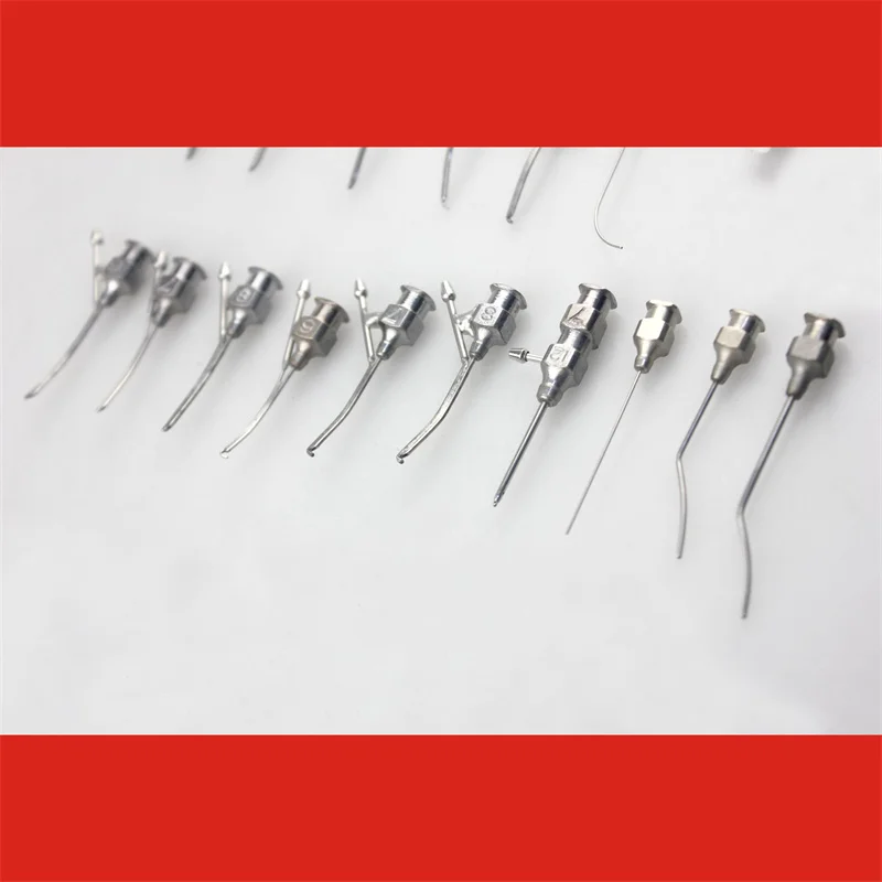 

Admiralty medical ophthalmic injection irrigator 12 o'clock type cataract injection needle handle micro instrument