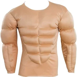 Summer Men's Realistic Skin Tone Standard Muscle Shirt Clothing Suit Can Show Men's Muscle Shirt Clothing