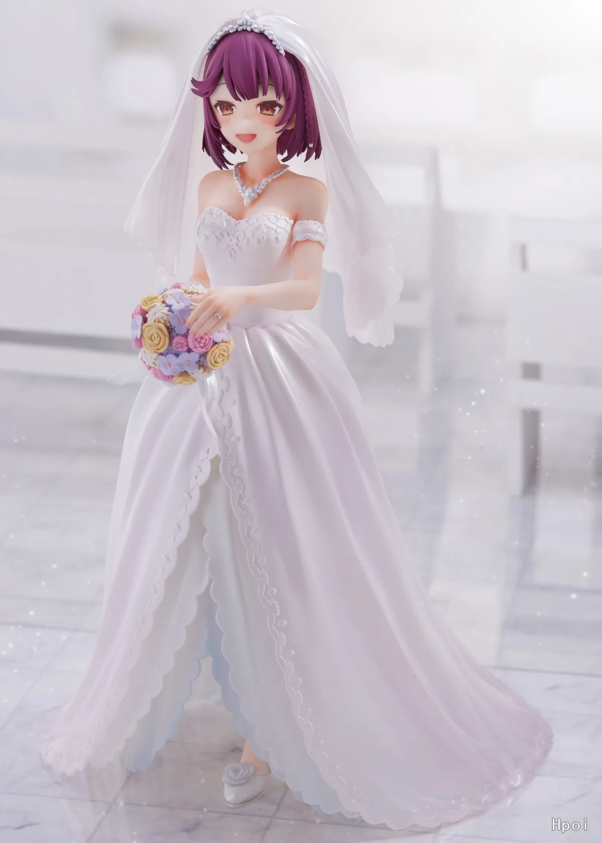 【UA】F:NEX Sophie's Atelier 2 The Alchemist of Mysterious Dreams Sophie Neuenmüller Wedding Dress Scale 1/7 Figure Toy Model Gift