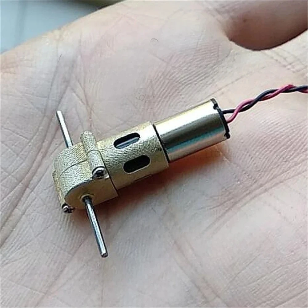 1: 1 Precision Gearbox 6MM Reduction Motor 1/87 1/72 Static Modification Dynamic Wave Box DIY Model Ship Vehicle Track Electric