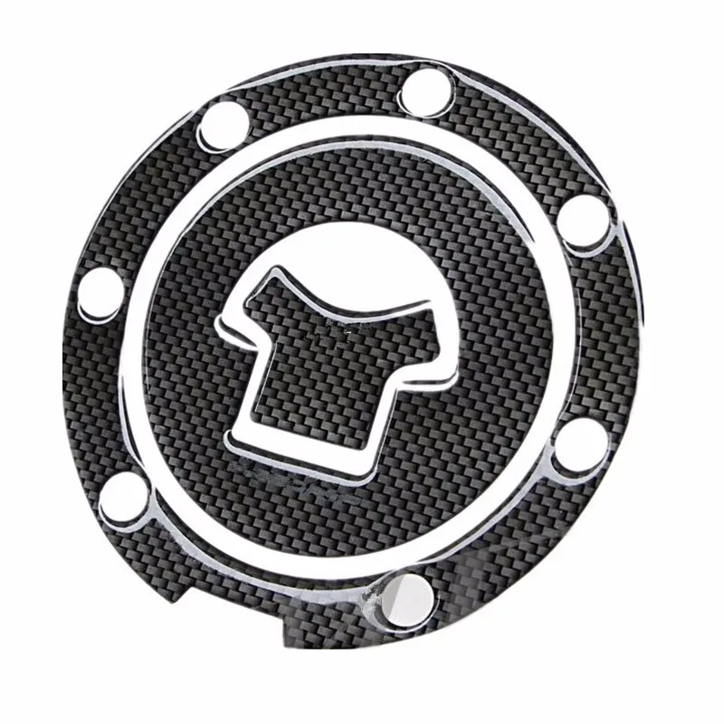 Moto Racing Fiber Fuel Gas Cap Cover Tank Protector Pad Sticker Decal per Honda CBR 600 F2/F3/F4/F4i RVF VFR CB400 CB1300