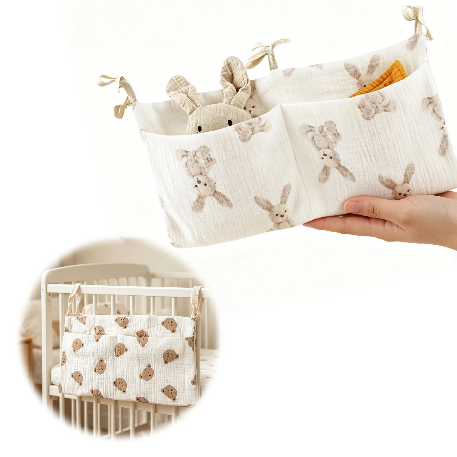 Baby Nursery Stores - Borsa portaoggetti da appendere al letto
