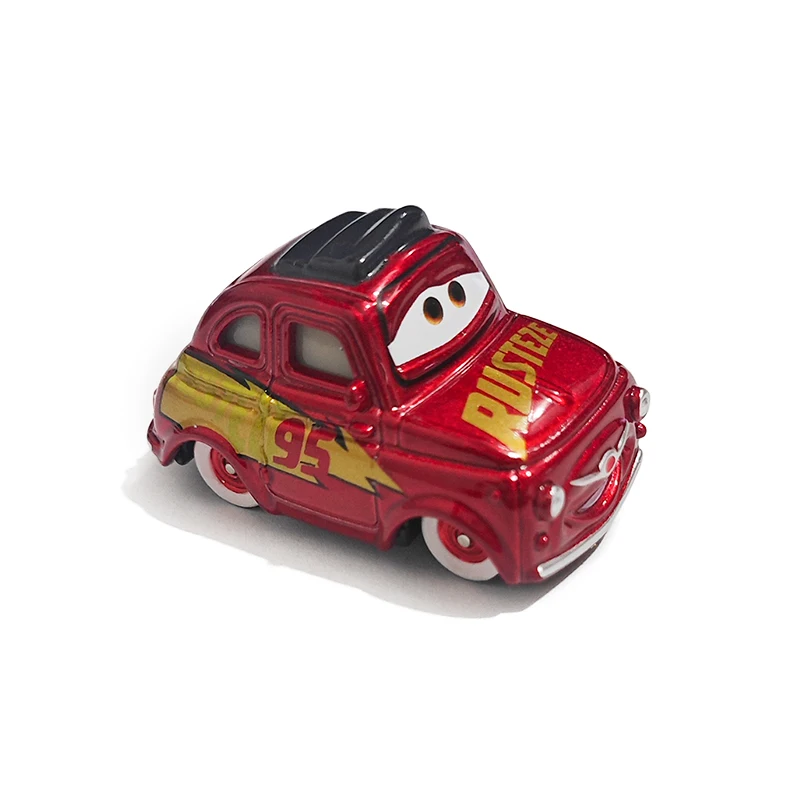 Cartoon Pixar Cars Lightning McQueen 1/55 Metall-Druckguss Anime-Figur Storm Jackson Rennspielzeug Sammlerstücke Kindergeschenke