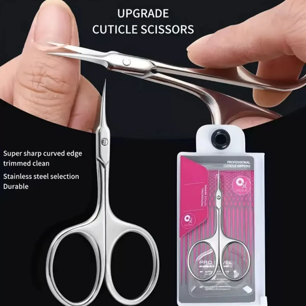NEW HOT Nail Scissors Tools, Beauty Scissors, Eyebrow Scissors, Russian Front Dead Skin Scissors, Professional DeadSkinScissors