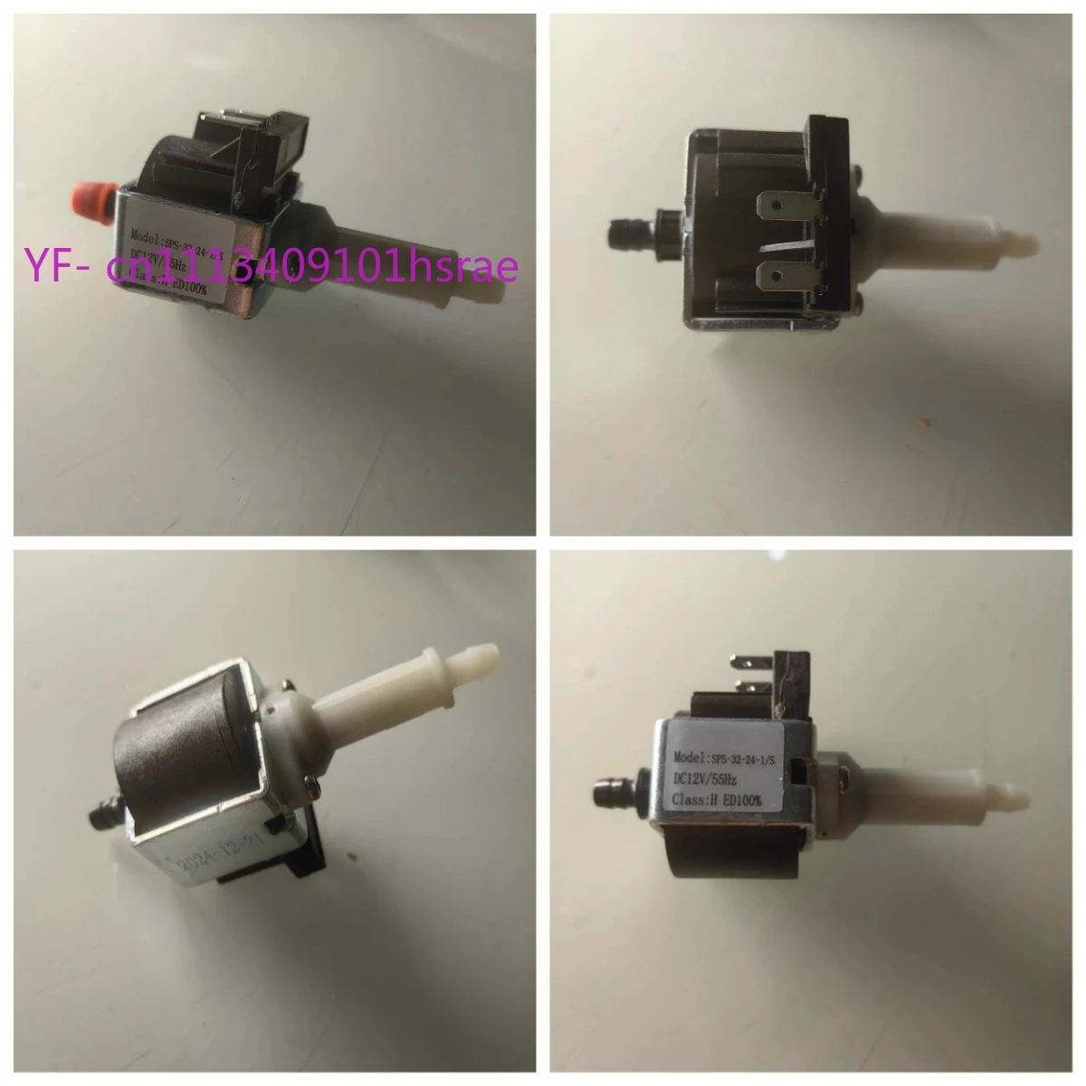SPS-32-24-1/S DC12V Electromagnetic Pump – For Midea W11 Mop Sweeper Vacuum Cleaner