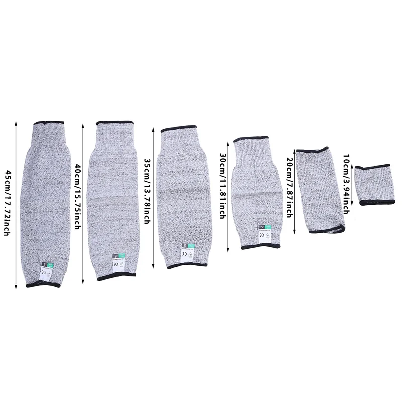 1PC Safety Sleeves Anti Cut Arm Puncture Gloves Cutting Resistant Bracers Protector for Garden Repairing Work Arm Guard Gloves