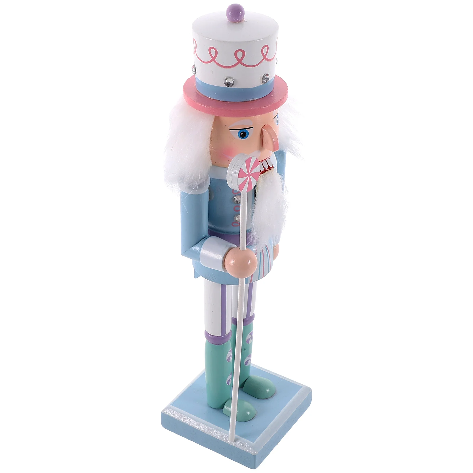 

Nutcracker Figures Xmas Decor Halloween Decorations Indoor Clip Wood Small Child Wedding