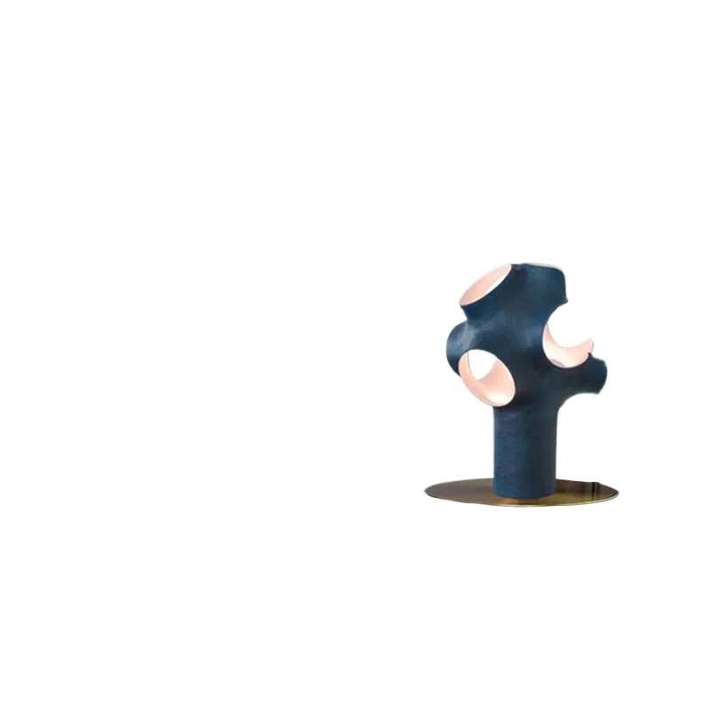 

Art decoration table lamp, bedside tree hole hollow lamp