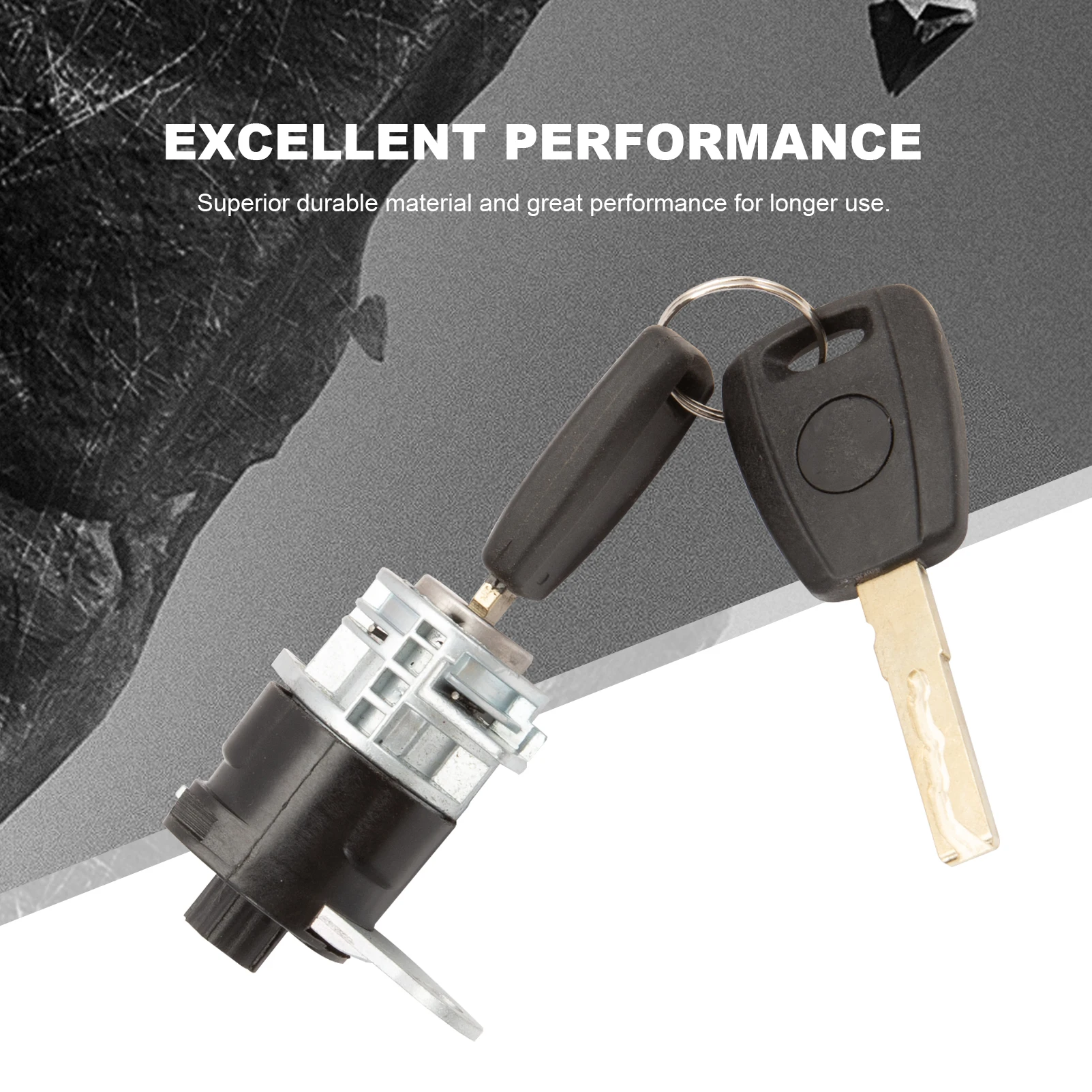 Rear Door Lock with 2 Keys Tailgate Lock for Boxer (2006 -), Ducato (2006 -), Jumper (2006 -), Doblo (2014 -) 4262SK