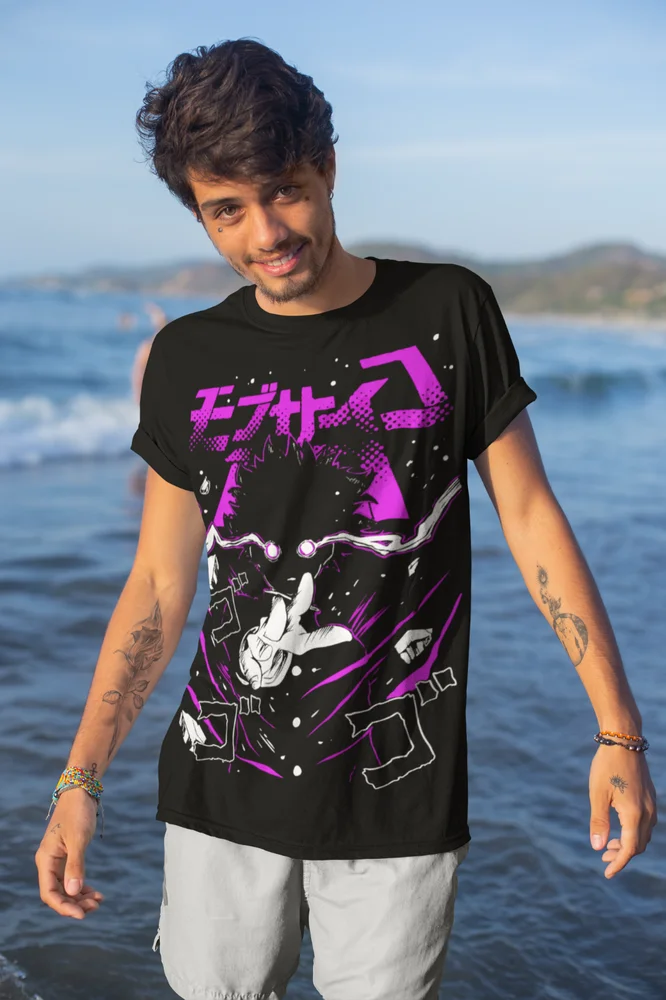 Mob Psycho 100 Manga Strip Anime Manga Unisex Tshirt T-Shirt Soft Tee All Size