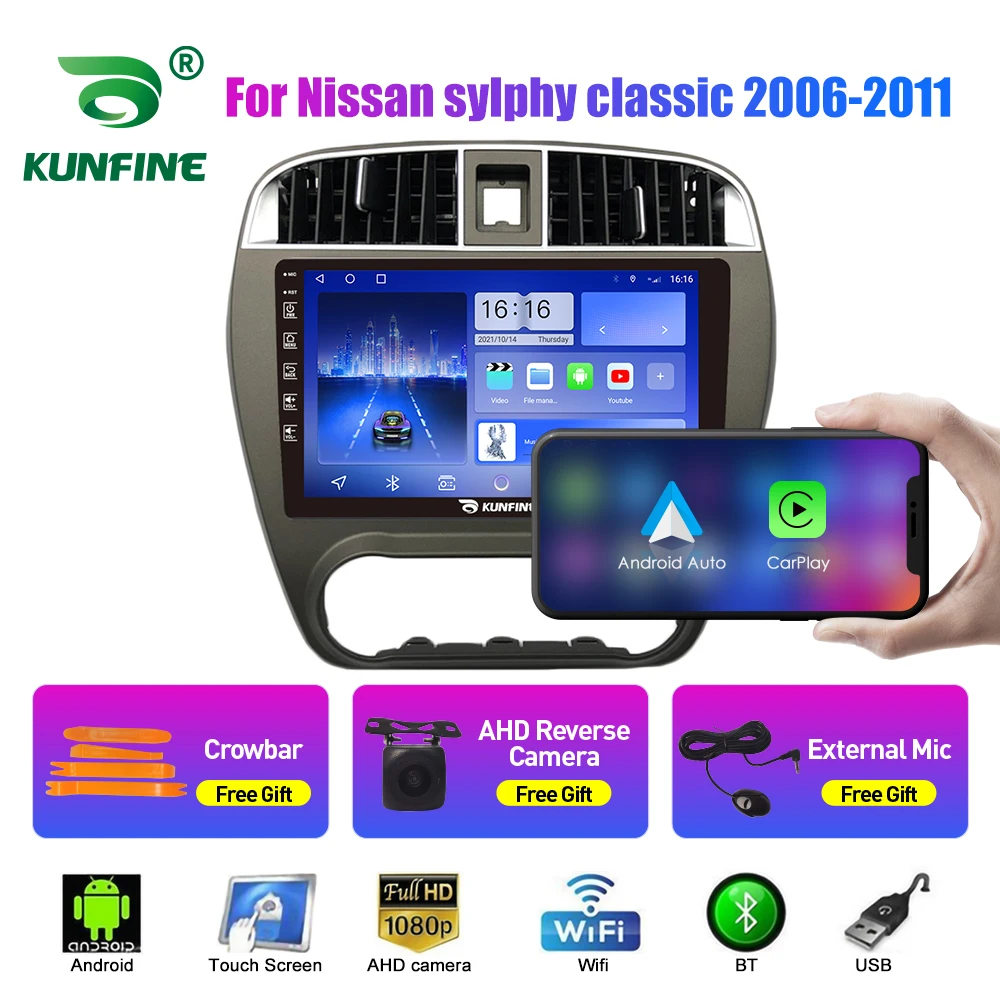 

2Din Android Car Radio For Nissan sylphy classic 2Din Car Stereo GPS Navigation Video Player Carplay Android Auto BT WIFI 4G Hea