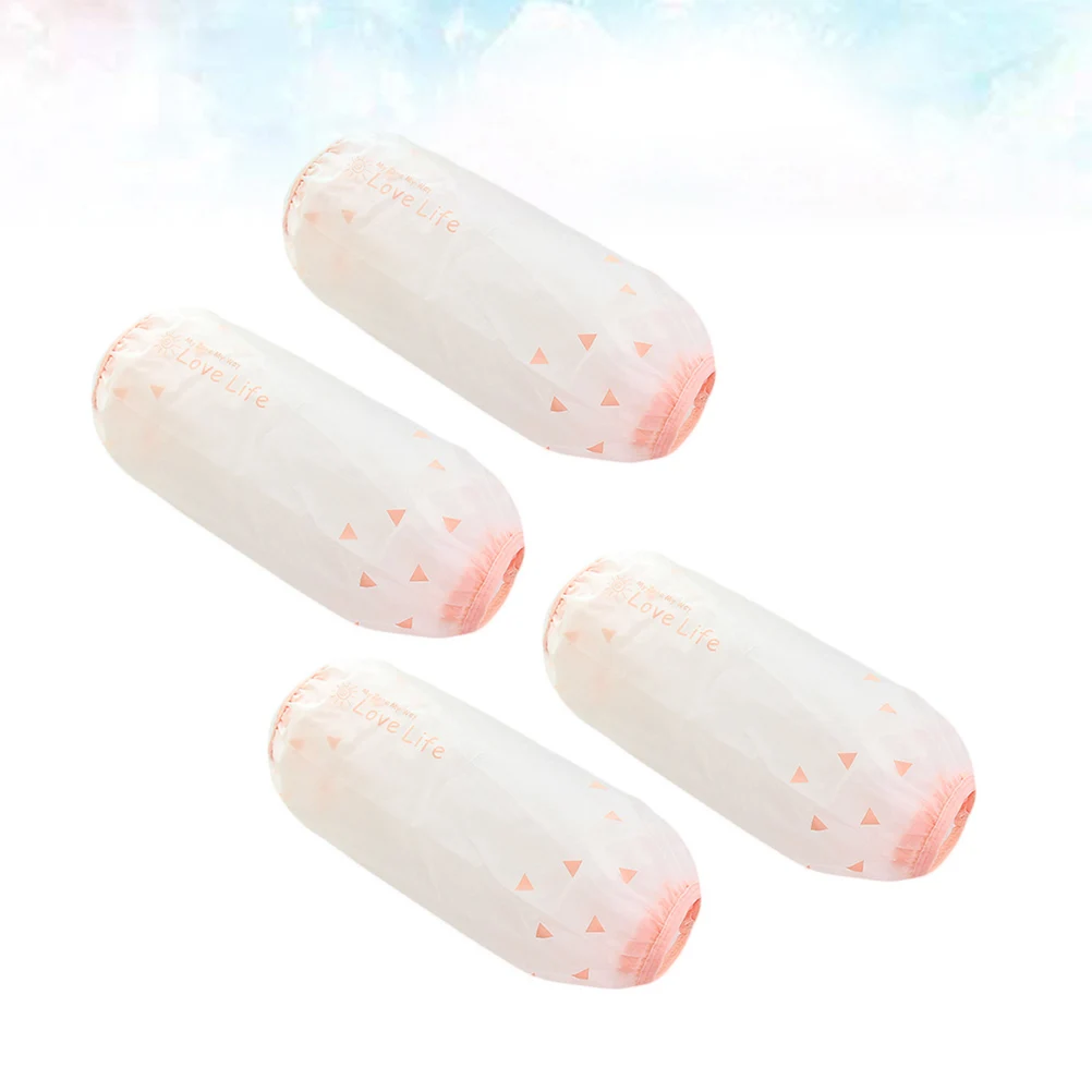 

2 Pairs Waterproof Sleeve Household Sleeves Oversleeve Transparent Home Random Color