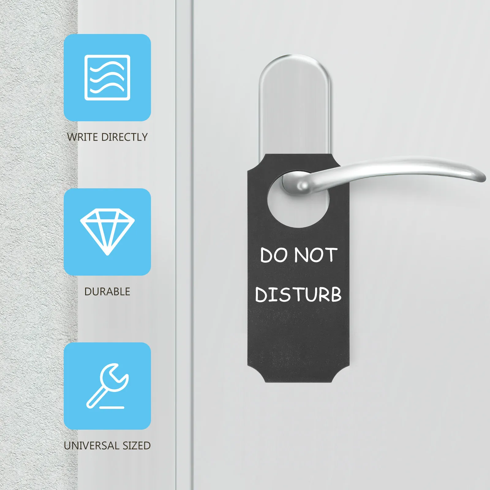 

Набор из 6 деревянных дверных табличек-подвесок: мини-доски для сообщений, настраиваемые указатели для комнат, дверные таблички с возможностью отображения индивидуальных сообщений