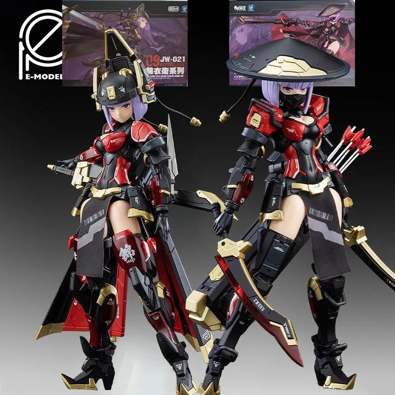 kit-de-modelisme-original-e-model-principle-jinyiwei-jw021-jw059-160mm-figurines-d'action-anime-a-assembler-jouets-modeles-cadeaux-pour-garcons