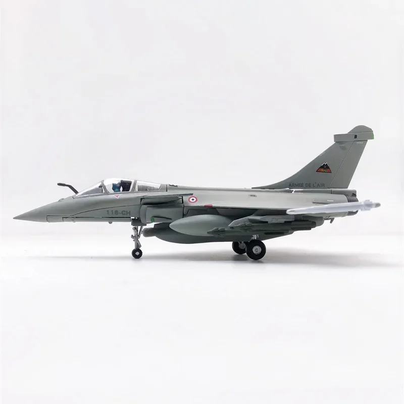 2024 New WLTK 1/100 Scale France Dassault Rafale C Fighter Air Force Diecast Metal Alloy Toy Aircraft Plane Model for Collection