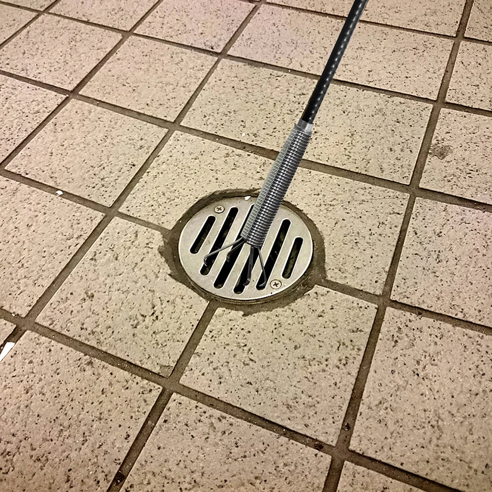 

2 шт., крючок для земснаряд трубопровода, гибкий захват, инструмент для унитаза, раковины, ванны, средство для очистки канализации, чистящие средства