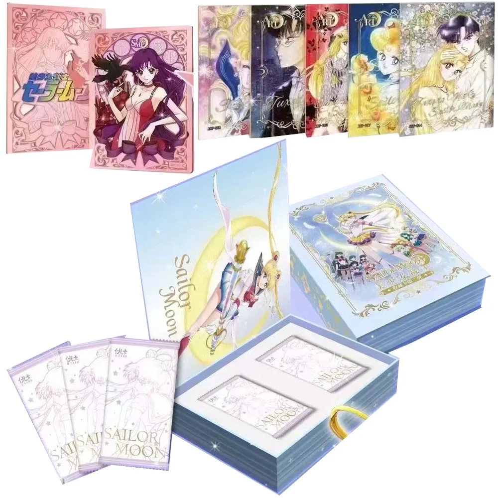 Latest Release Anime Sailor Moon card Rare SP Bronzing Character Card Board Game Collection Card Children's Birthday Gift