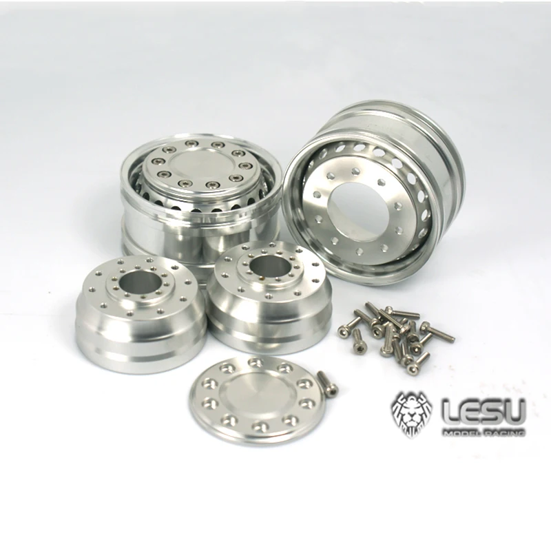 

LESU Front Wheel Hub Hex Brake for 1/14 TAMIYA RC Tractor Truck Axles Remote Control Hydraulic Dumper Electric Cars for Adults