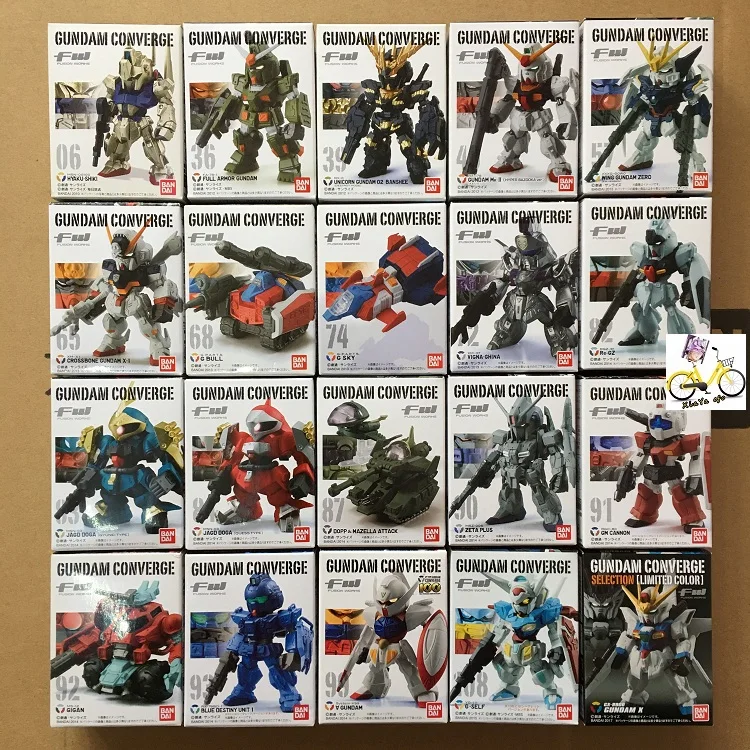 Bandai giapponese modello in scala genuina GUNDAM CONVERGE GUNTANK GM Gundam X Divider Anime periferiche Assembly Action Figure Toys