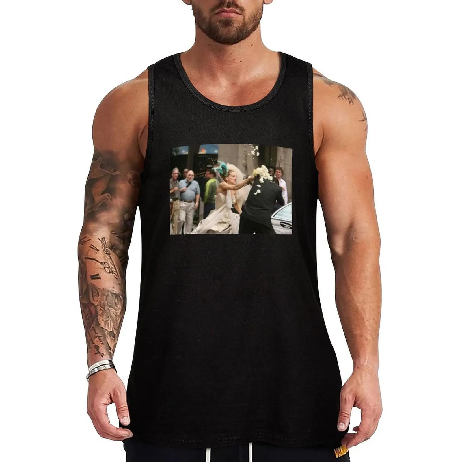 

I Knew You Would Do This Tank Top gym shirt men Men's clothes luxury style sleeveless shirt man gym