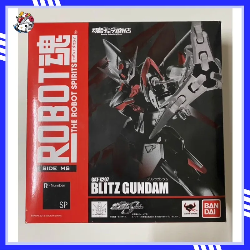 

In stock Bandai Gundam Robot Soul SP SEED Xunlei Lightning BLITZ Brand new action figure collection gift
