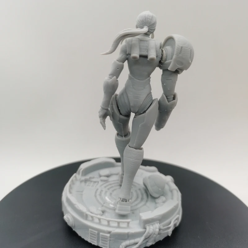 1/24 Scale 90mm Total Height Metroid Diy Resin Figure Assemble Miniatures Model Kit Unassembled and Unpainted Statuettes Toys