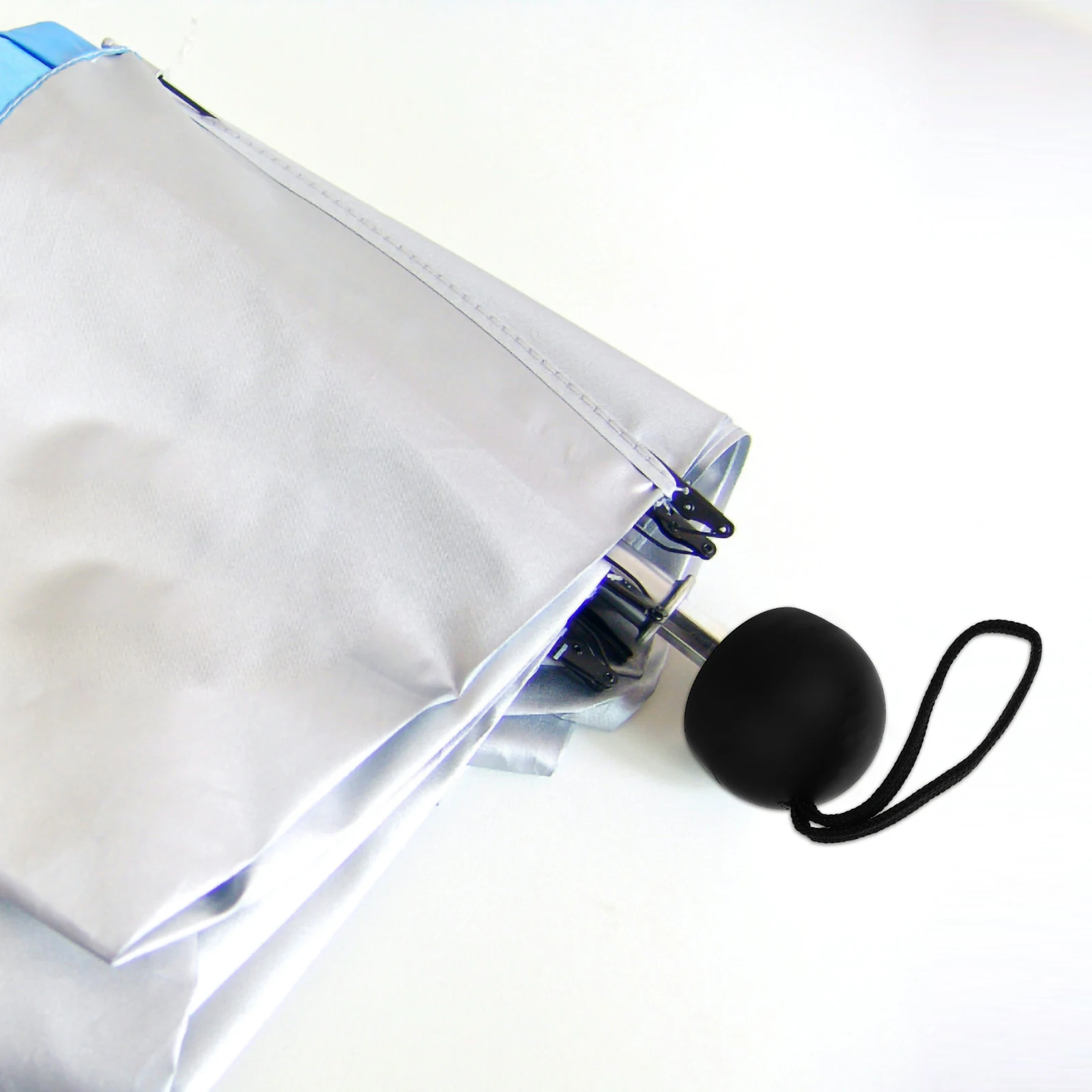 

TENDYCOCO Black Umbrella Handle Replacement Plastic Grip for Sun Rain Compact Umbrellas