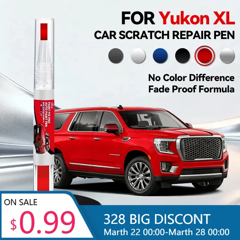 

Ручка-корректор для ремонта лакокрасочного покрытия GMC Yukon XL, средство для удаления царапин, аксессуары для авто, черный, белый, синий, красный, серебристый цвета