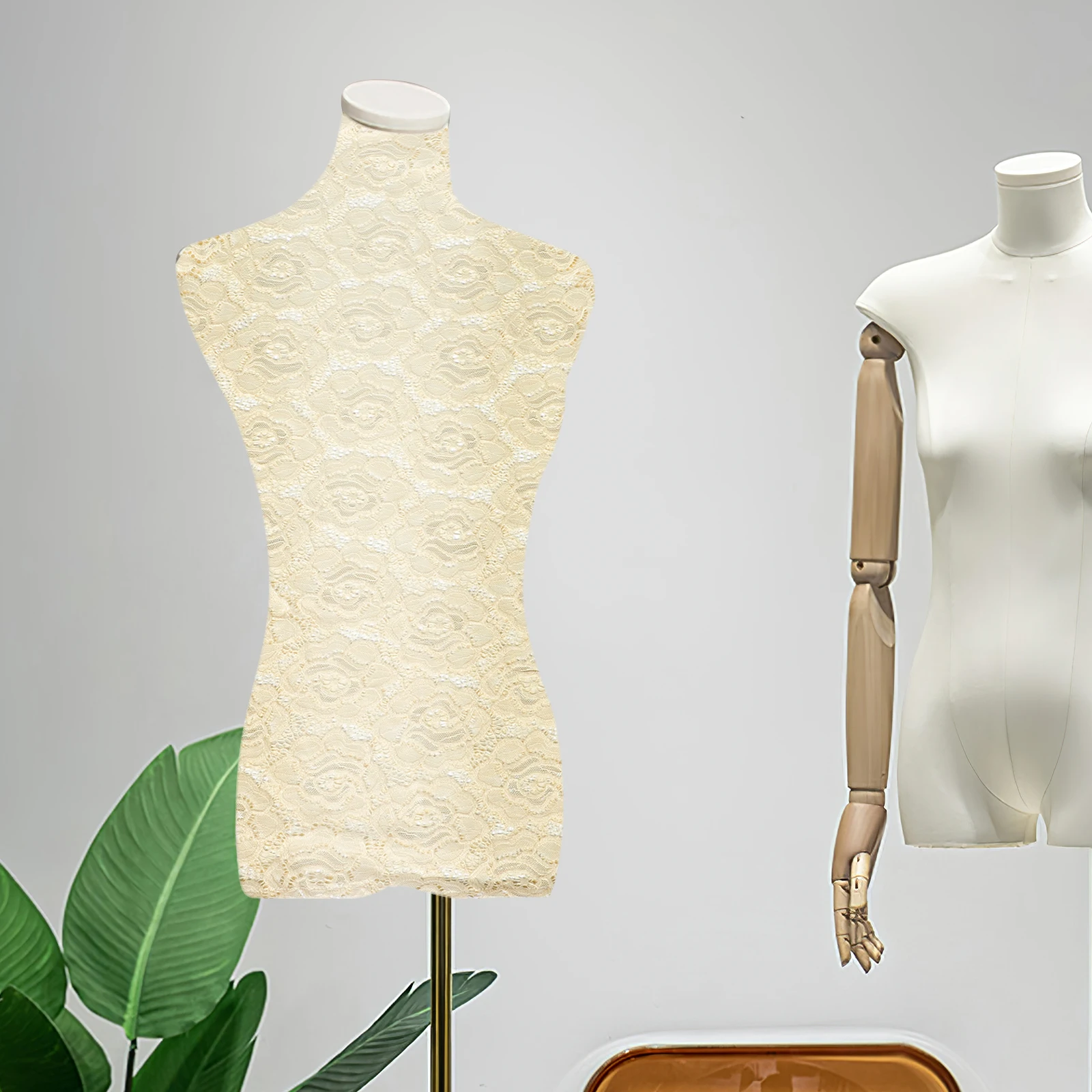 

Cover Female Dress Body Half Display Reusable Light Weight Elegant Cover For Women Suits Coats Accessories