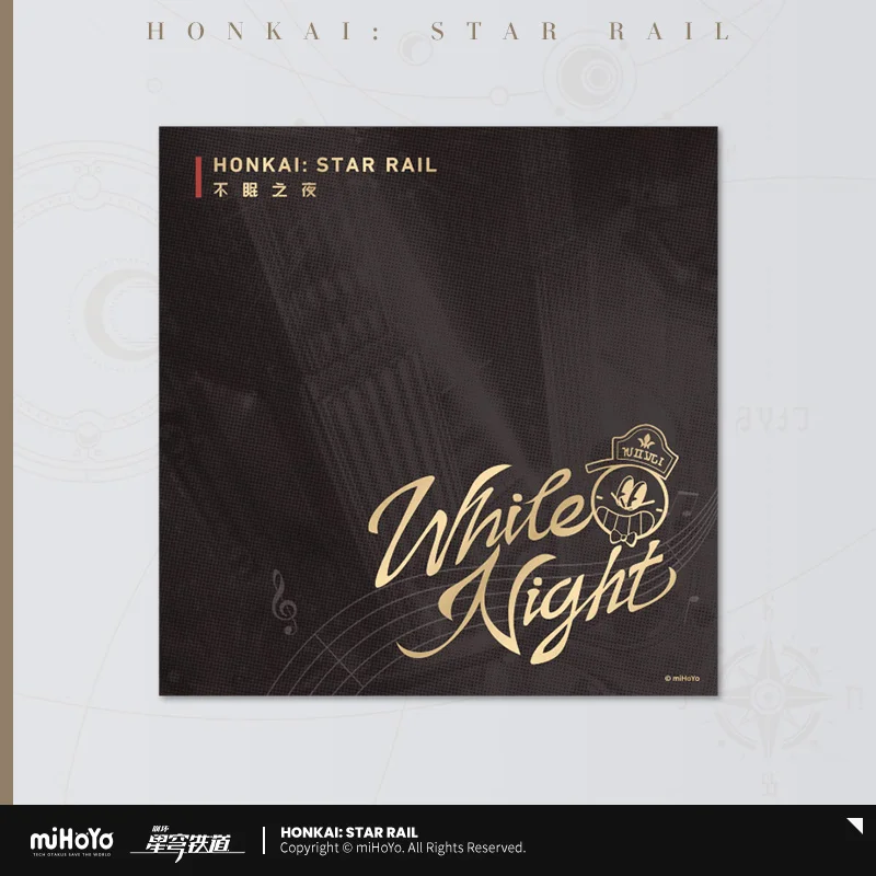 Original Honkai Star Rail White Night CD Album Penacony in Stock