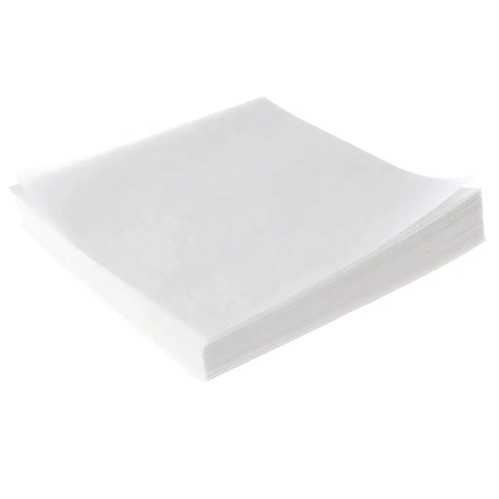 50mm 100mm 150mm Laboratory Scales Double-sided Transparent Smooth Scale Weigh Papers Weighing Paper