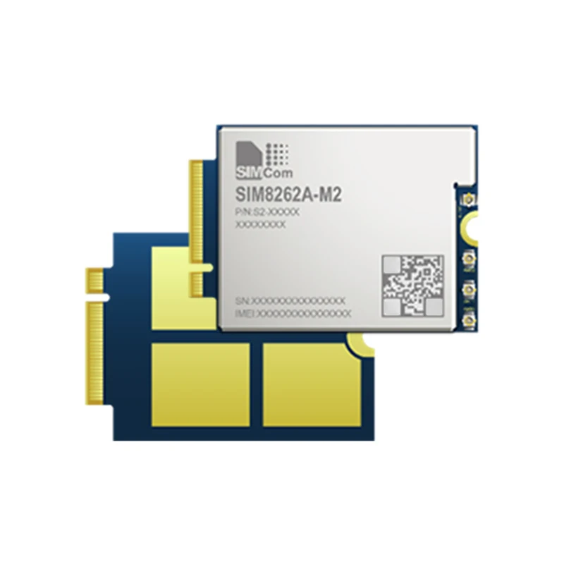 Simcom Sim8262e-m2 Sim8262a-m2 5g Module M.2 Multi-band Nr/lte-fdd/lte- Tdd/hspa+ R16 5g Nsa/sa Sub-6g N77 Sim8262