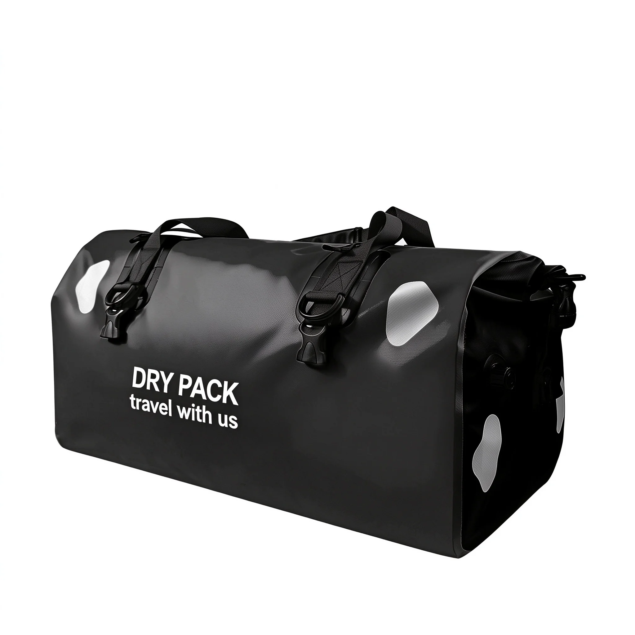バイク用防水テールバッグ 66L 500D PVC製 ドライ - Motorcycle Tail Bag Waterproof Roll Top のレビューと価格
