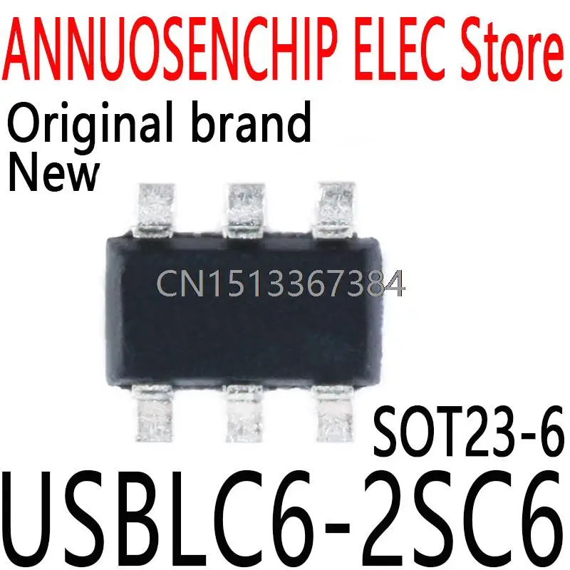 10PCS New and Original SOT23 USBLC6 SOT UL26 USBLC6-2SC6