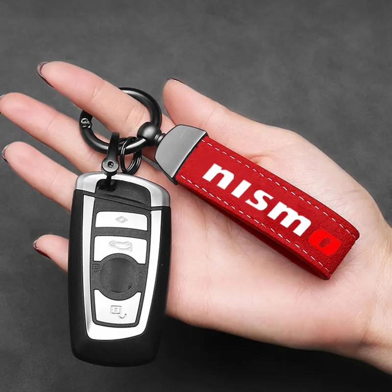 

Multiuse Car Keychain Pendant Anti-lost Horseshoe Buckle Keyring For Men Women Gift Jewelry For Nissan NISMO Car Accessories