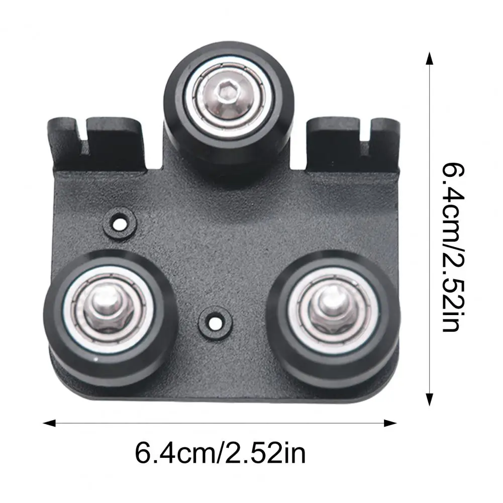 3d Printer Back Support Plate Printer Extruder Reinforcement Plate 3d Extruder Back Support Plate for Ender-3 Cr10 Pro Heavy
