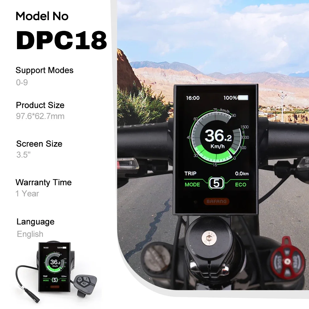 Bafang Mid driveモーター用Hdmiディスプレイインジケーター、e-bike