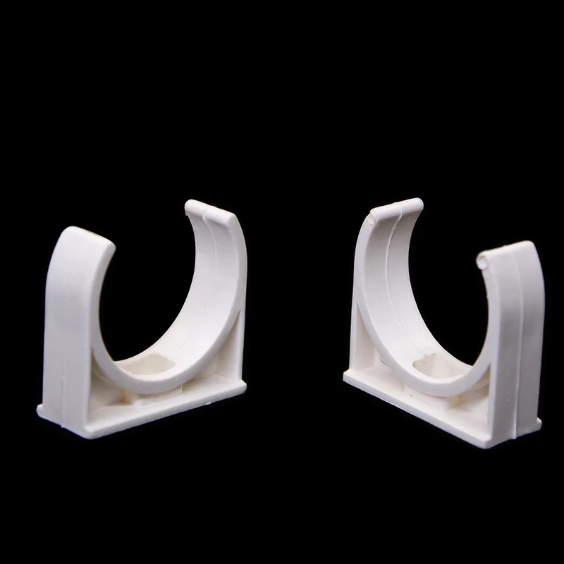 10 stücke PVC Rohr Fittings Rohr Schellen 16 20 25 32 Rohr Klemmen Etc. PVC Rohr Fittings Rohr Yards Gezwungen Yards