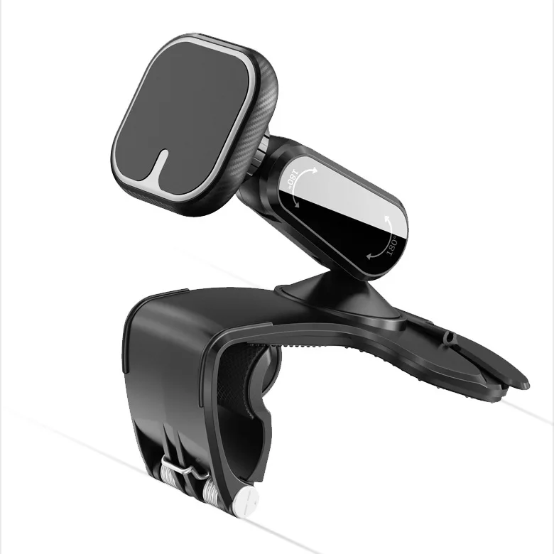 

Trending 2024 New Dashboard Magnetic Suction Car Mount Bracket with Phone Number Plate for Car Navigation