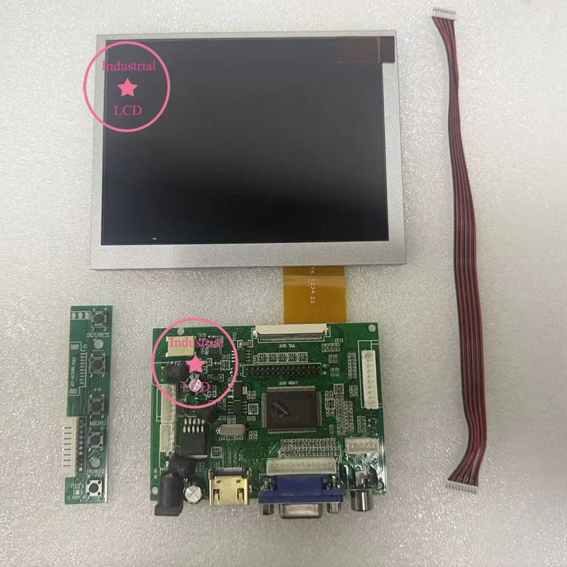 

For LCD AT056TN52 V.3 Original 85.6 Inch Screen Display 640×480